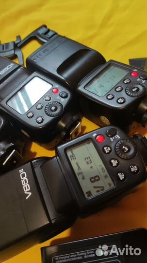 Вспышки godox v850ii 4 шт