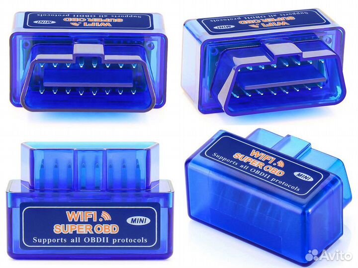 Автосканер ELM327 v1.5 OBD2 Wi-Fi (PIC18F25K80)