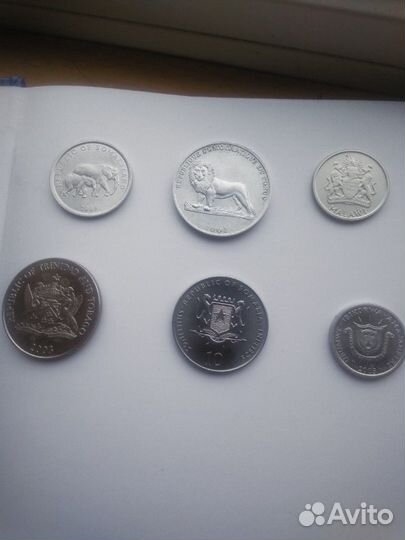 Монеты Африка