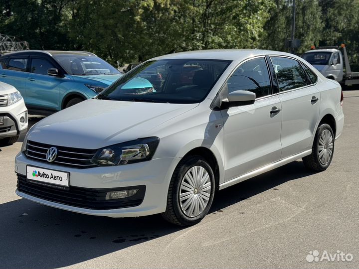 Volkswagen Polo 1.6 AT, 2019, 142 300 км
