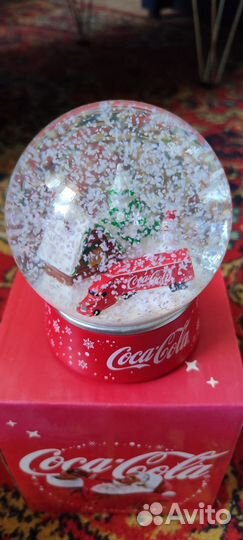 Шар новогодний Coca Cola