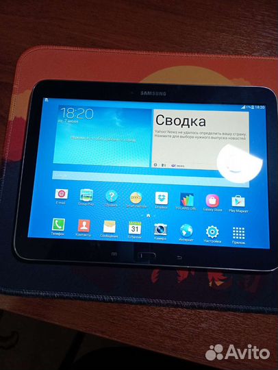 Планшет и телефон Samsung