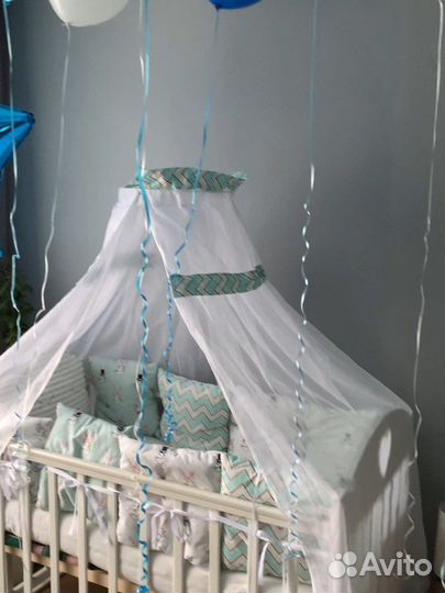 Бортики на кроватку