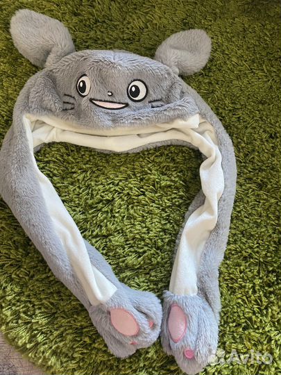 Шапка Тороро с двигающимися ушками