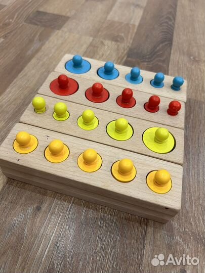 Цилиндры монтессори