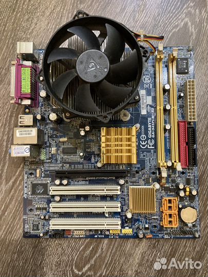 Материнская плата 775 Gigabyte