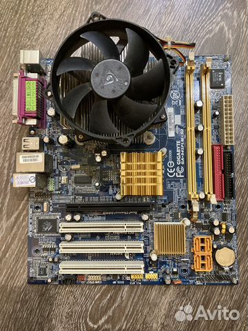 Материнская плата 775 Gigabyte