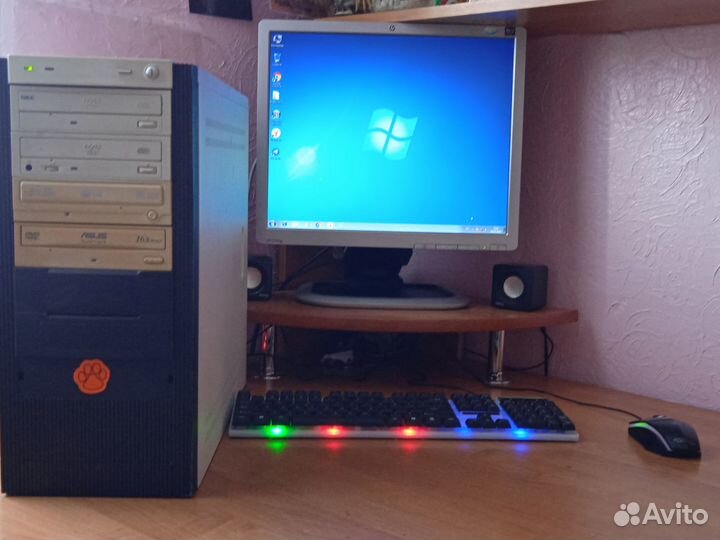 Полный комплект пк Gigabyte GA-G33M-DS2R/ DDR2 4 G