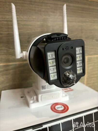 Камера видеонаблюдения на солнечной батарее с сим