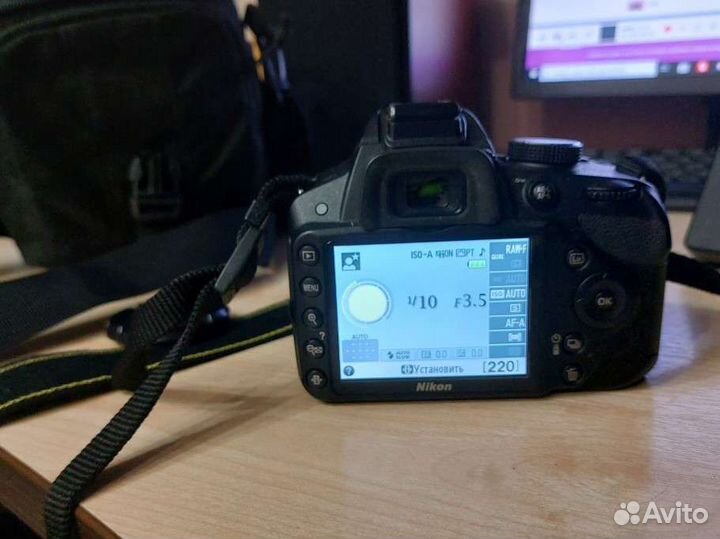 Зеркальный фотоаппарат nikon d3200 kit 18-55mm