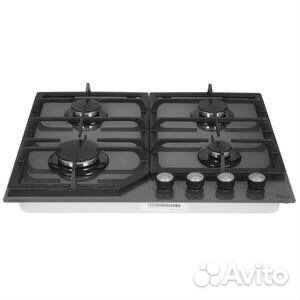 Варочная панель 4-х серое стекло