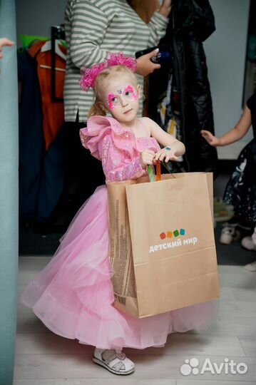 Праздничное платье на девочку 104