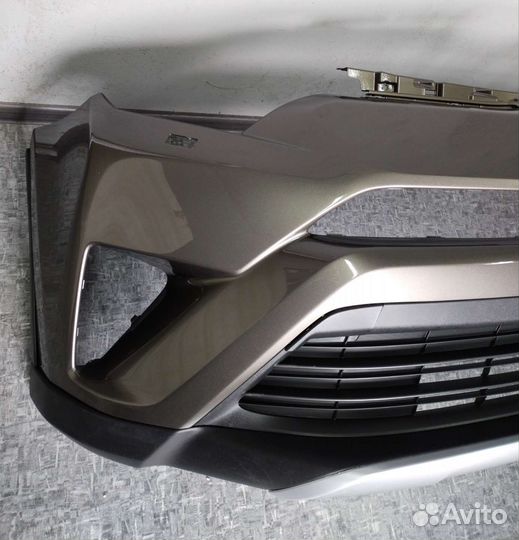 Передний бампер Рав 4 -4 бронзовый Оригинал 15-19