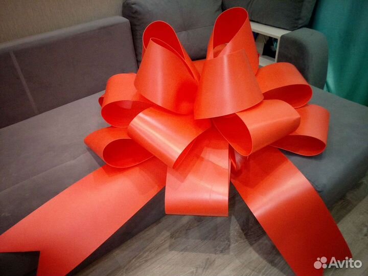 Большой бант на машину