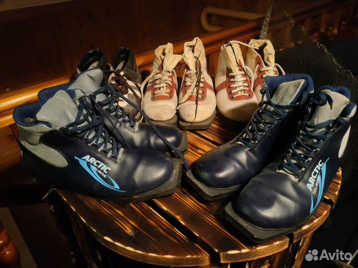 Лыжи беговые с ботинками