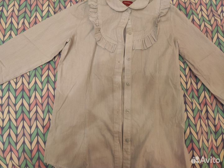 Рубашка школьная