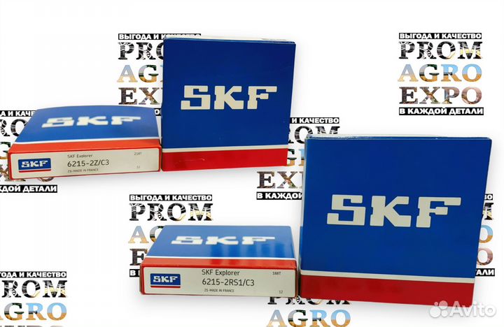 Подшипники SKF 6215,6216,6218