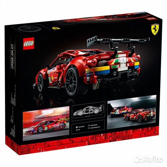 Конструктор lego Technic, Ferrari 488 GTE 42125