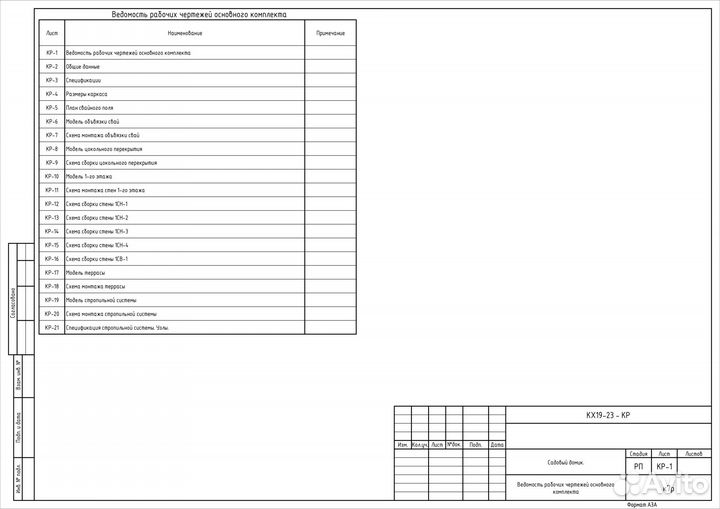 Готовый проект садового домика
