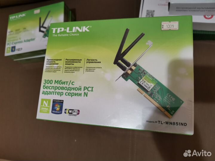 Wifi адаптеры PCI-E, PCI новые