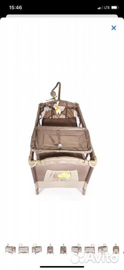 Детская кровать манеж