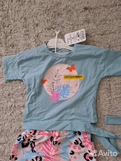 Летний костюм для девочки