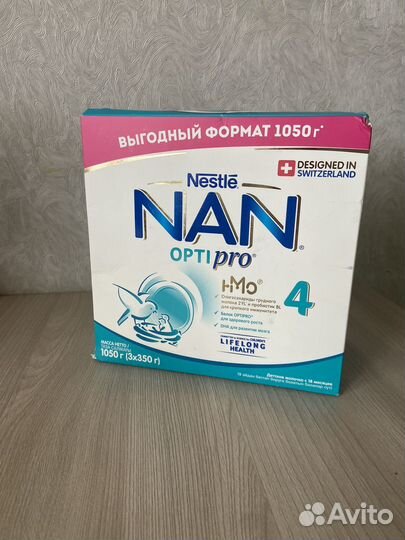 Смесь Nan opti pro 4