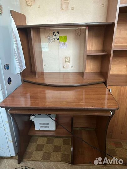Компьютерный стол со шкафом бу