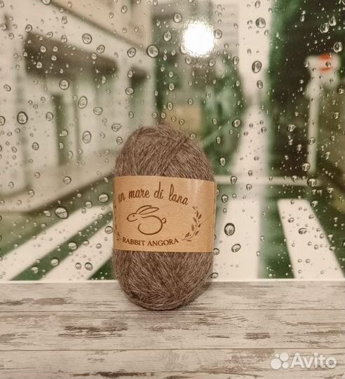 Пряжа пух кролика
