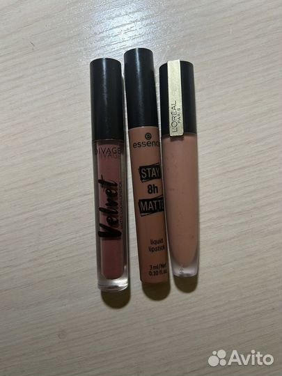 Помады матовые жидкие
