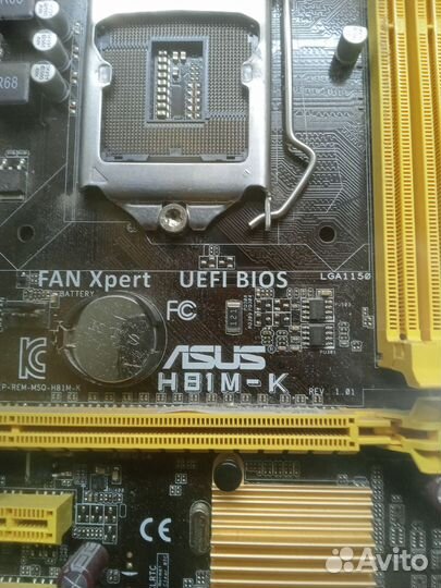 Материнская плата под востоновлени