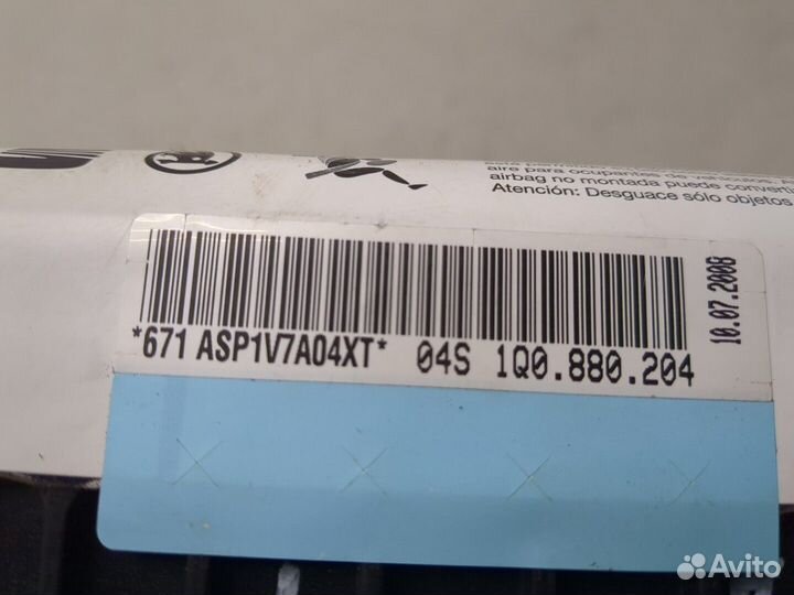 Airbag пассажира Volkswagen Tiguan, 2009