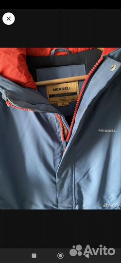 Куртка пуховик мужская merrell