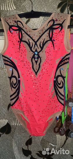 Купальник для художественной гимнастики р.156