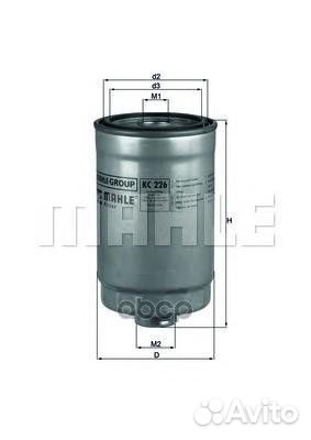 Фильтр топливный KC226 Mahle/Knecht