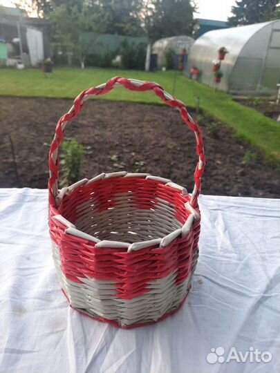 Плетеная корзинка