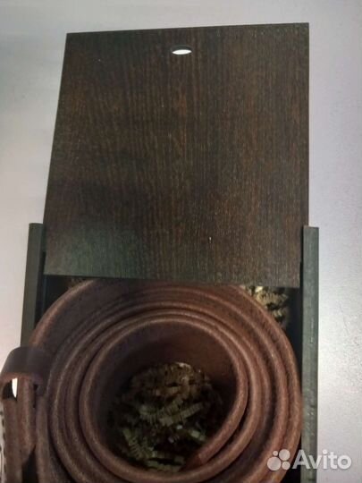 Мужской кожаный ремень