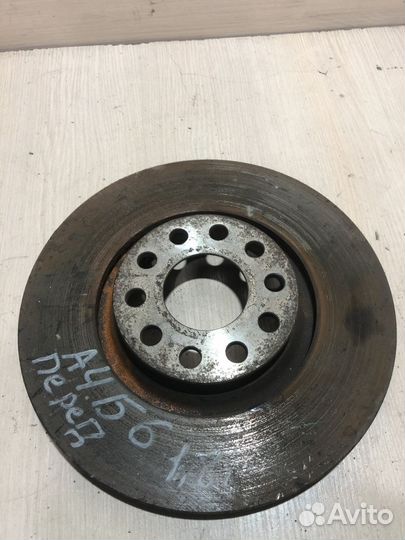 Диск тормозной передний Ауди A4 B6