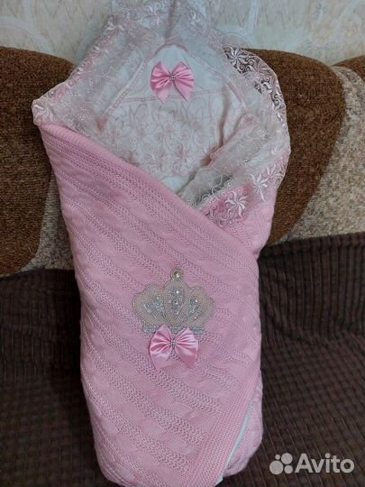 Конверт-одеяло для выписки,зима