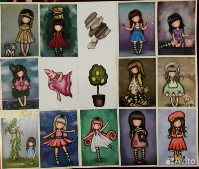 Наклейки panini Gorjuss 3