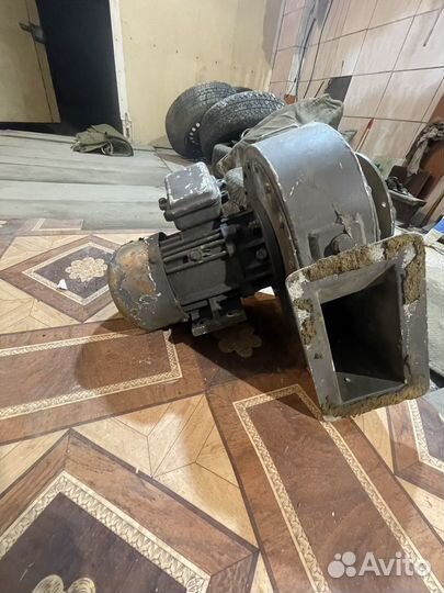 Электро двигатель асинхронный с ветилятором