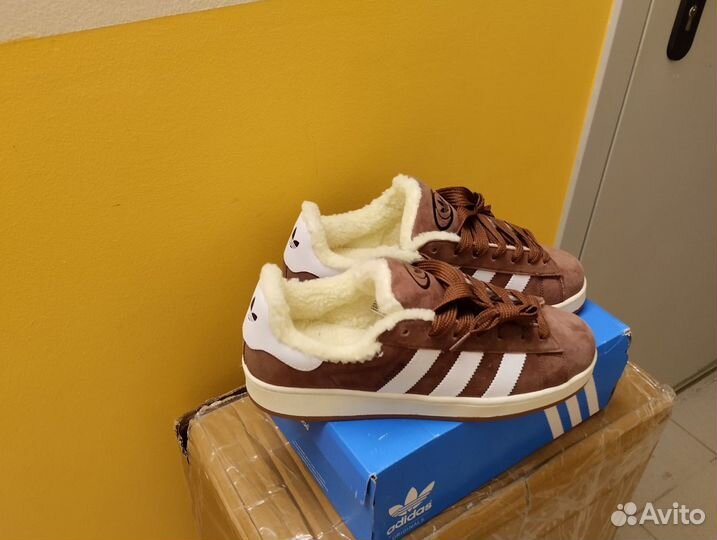 Кроссовки мужские зимние Adidas Campus 9 p-р 41-45