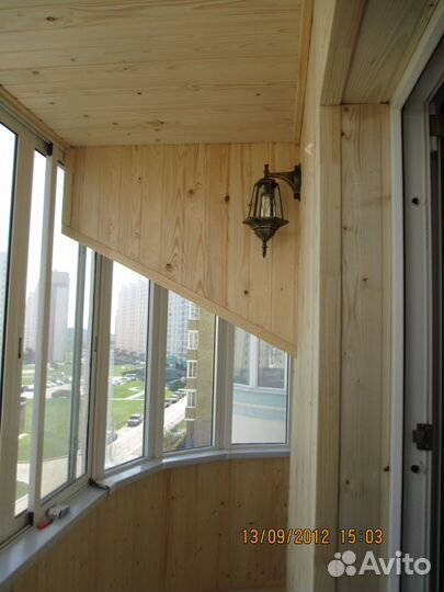 Отделка балконов и лоджий