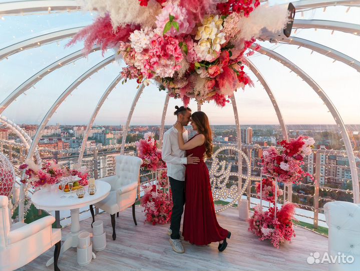 Романтическое свидание на 20 этаже в Томске