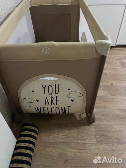 Манеж кровать