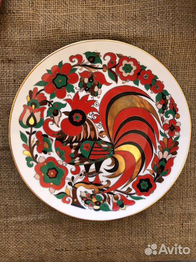 Тарелки декоративные лфз антикварные