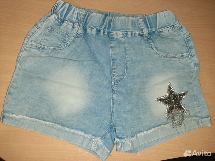 Шорты джинсовые детские