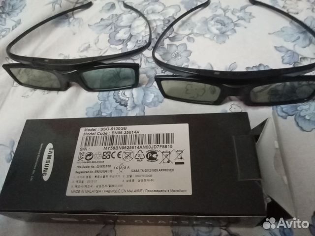 3d очки samsung ssg 5100gb. цена за комплект 2шт