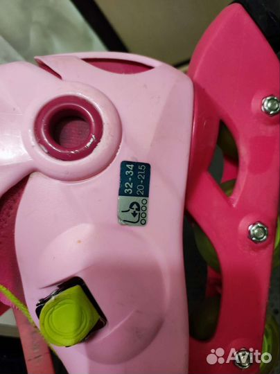 Роликовые коньки детские раздвижные