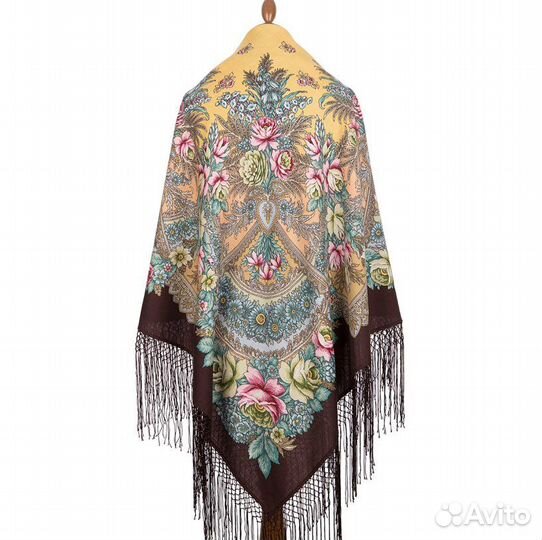 Павловопосадский платок 148 июньское утро